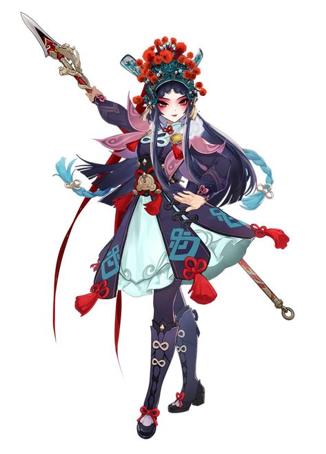 Genshin impact yunjin fatui harbinger redesign Pekin Opera, Character Design References, Fanarts Anime, Funky Art, Art Reference Poses, Pretty Art, Character Design Inspiration, Drawing Inspiration, Anime Character