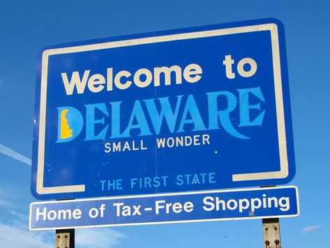 usa-welcome-signs-delaware - Foundation Group® Free Gift Cards Online, Small Wonder, Board Of Directors, Income Tax, State Government, Retirement Planning, Delaware, Non Profit, How To Run Longer