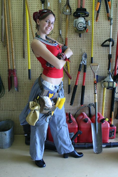 gund mechanic Women Mechanics Outfit, Mechanic Aesthetic Outfit, Mechanic Outfit Female, Mechanic Pose, Job Costumes, Mechanic Character Design, Mechanic Oc, Mechanic Outfit, Clever Couple Costumes