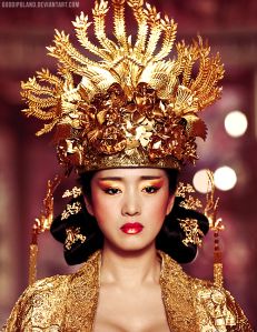 Chung Man Yee´s «The Curse of the Golden Flower»(2006) | elysolodkincostume Curse Of The Golden Flower, Chinese Empress, Gong Li, Empress Of China, Chinese Films, Golden Flower, Movie Costumes, Victor Hugo, Korn