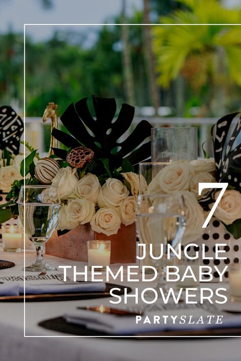 Wild Animals Baby Shower Theme, Wild Animal Baby Shower Theme, Rainforest Baby Shower Theme, Tiger Baby Shower Theme, Jungle Book Baby Shower Ideas, Born To Be Wild Baby Shower Ideas, Animal Theme Baby Shower Ideas, Baby Shower Jungle Theme Boy, Wild One Baby Shower Theme