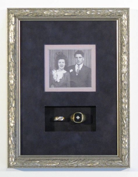 Jewelry Shadow Box, Family Heirloom Display, Shadow Box Memory, Memorabilia Display, Wedding Shadow Box, Diy Shadow Box, Memory Frame, Preserving Memories, Memory Crafts