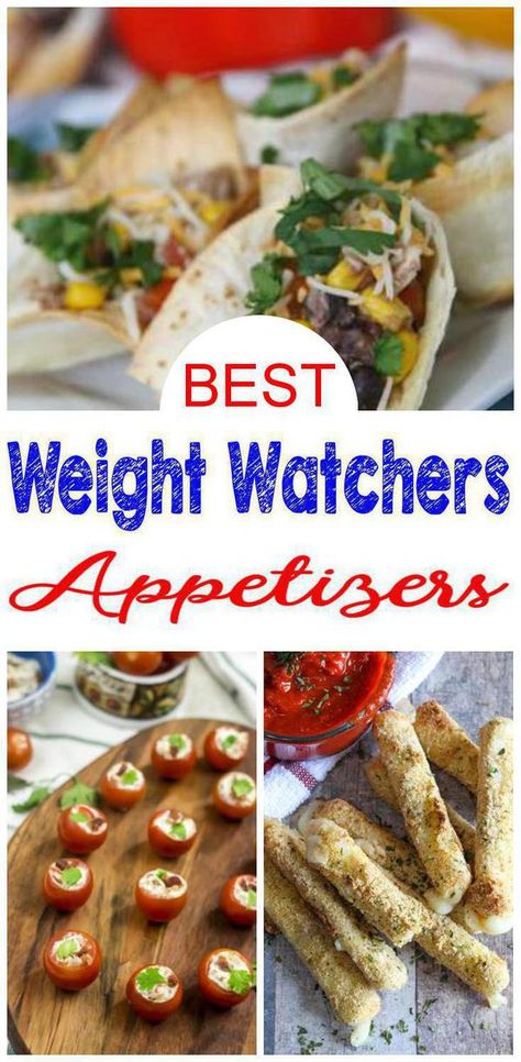 7 Easy Weight Watchers Appetizers with SmartPoints. The best Weight Watchers appetizers for a snack, treat or party. Great for Easter, birthdays, game day, bridal showers, baby showers & more. Air fryer Weight Watchers recipes, cheese sticks, Baked Buffalo Chicken Taquitos, Cheese Queso Dip, Taco Cups, Meatballs & more. #weightwatchers #weightwatchersrecipes #freestyle #appetizers Weight Watchers Appetizers Easy, Snacks No Bake, Low Fat Appetizers, Low Calorie Appetizers, Ww Appetizers, Weight Watchers Appetizers, Awesome Appetizers, Prep Lunch, Make Ahead Appetizers