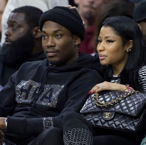 Meek Mill x Nicki Minaj #PowerCouple Black Meek Mill And Nicki, Nicki Minaj Meek Mill, Nicki Minaj Photos, Creating A Website, Meek Mill, Hot Top, Best Friend Outfits, Sports Celebrities, Power Couple