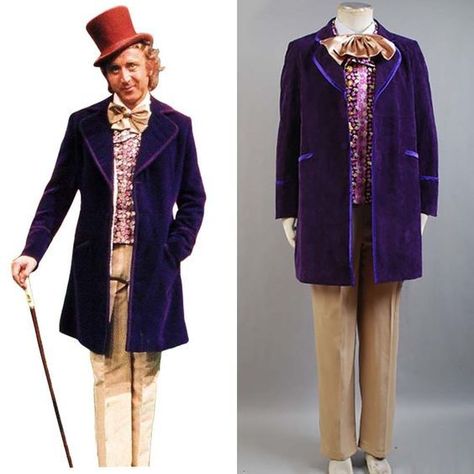 gene-wilder-willy-wonka-1971_2 Bookweek Costumes, Gene Wilder Willy Wonka, Willy Wonka Halloween, Wonka Costume, Willy Wonka Costume, Iconic Costumes, Willie Wonka, Chocolate Factory Party, Wonka Party