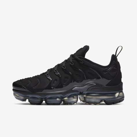 Nike Air Vapormax Plus Women, Black Vapormax, Vapormax Plus Black, Nike Vapormax Plus, Vapormax Nike, Nike Noir, Nike Vapor Max, Zapatillas Nike Air, Vapour Max Nike