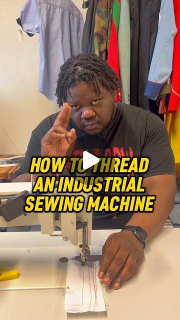 Goth Diy, Sewing Machine Stitches, Industrial Machine, Sewing Machine Parts, Industrial Sewing Machine, Industrial Sewing, School Fashion, Threading, Sewing Hacks