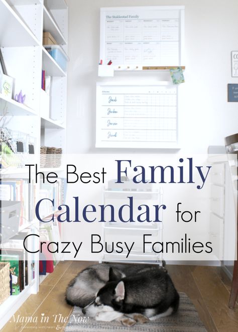 If you family is crazy busy and you are having a hard time keeping organized, you have to take a look at the best family calendar ever. These calendars and tips are perfect for families. How does a family with four active kids stay organized? Get the tips and tricks that I have found perfect for our crazy busy family, and find the best planning tools for your family - right here! Discover what has worked for us and how it has changed our family. #ad #organization #parenting #family #tips Big Family Organization, Family Organisation, Busy Family Organization, Calendar Planning, Family Organization, Block Scheduling, Family Quotes Funny, Family Tips, Family Schedule