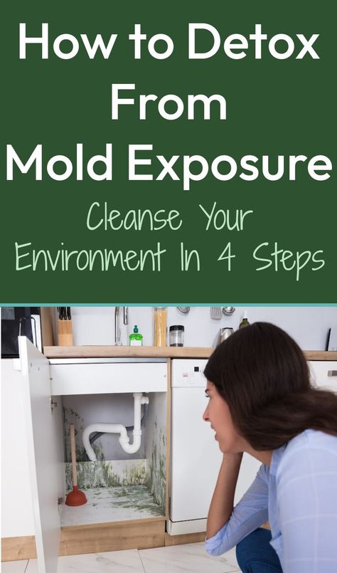 A woman finding mold under her sink. How To Heal From Mold Exposure, Detoxing Your Body From Mold, Mold Sickness Symptoms, Mold Remediation Diy, Mold Symptoms Signs, Mold Toxicity Symptoms, Mold Detoxing, Black Mold Symptoms, Homemade Essentials