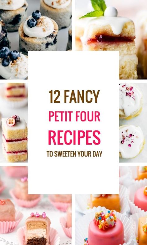 Pistachio Petit Four, Petite Fours Recipe, Petit Fours Recipe Easy, Petit Four Recipes, Coconut Flour Cakes, Tea Party Desserts, Vanilla Bean Frosting, Almond Pound Cakes, Desserts Ideas