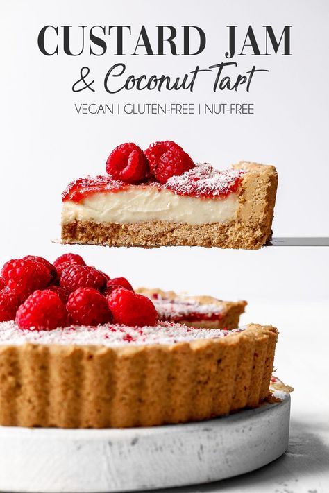 Gluten Free Custard Cake, Vegan Gluten Free Tart Crust, Vegan Gluten Free Tart, Vegan Custard Tart, Vegan Tartlets, Gluten Free Tart, Vegan Tart, Clean Lunch, Tart Vegan