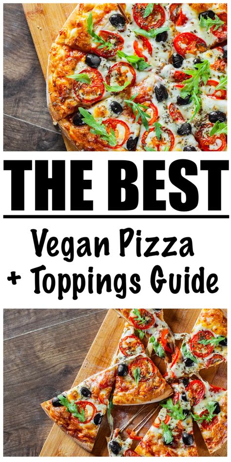 Plant Based Pizza Recipe, Vegan Pizza Toppings, Mediterranean Vegan, Pizza Alternatives, Low Fat Vegan Recipes, Plant Based Pizza, Flatbread Pizza Recipes, Wfpb Diet, Vegan Pizza Recipe