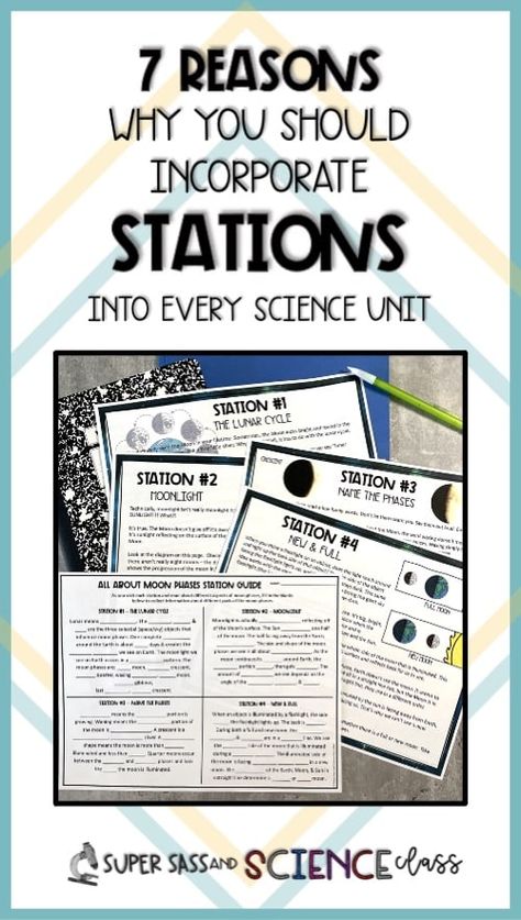 Why You Should Incorporate Science Stations In Every Unit - Super Sass & Science Class Science Stations, Classroom Expectations, Direct Instruction, Science Units, Teaching Practices, Formative Assessment, Good Student, Middle School Student, Middle School Science