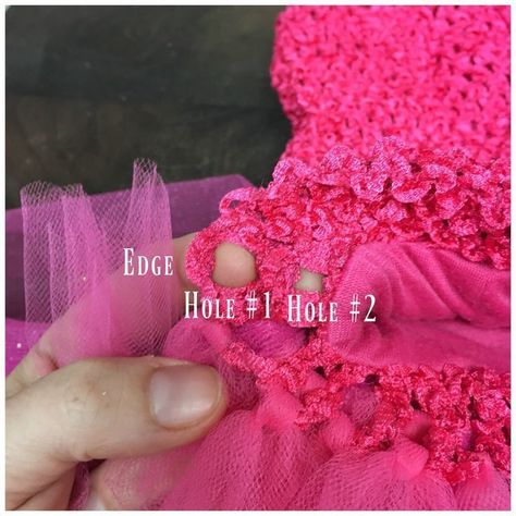 How to make a tutu dress Tutu Dress Tutorial, Homemade Tutu, Cinderella Tutu, Crochet Tutu Dress, Tulle Skirt Tutorial, Princess Tutu Dresses, Crochet Tutu, Tutu Tutorial, No Sew Tutu