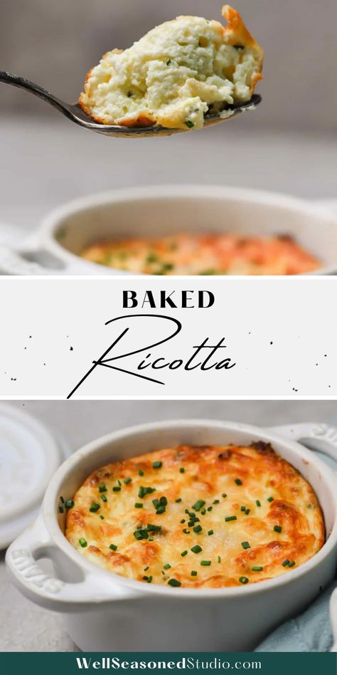 What Can I Use Ricotta Cheese For, Seasoned Ricotta Cheese, Ricotta Cheese Casserole Recipes, Ricotta Cheese Eggs, Soup With Ricotta Cheese, Ricotta Recipes Appetizers, Savory Ricotta Recipes, Ricotta Mac And Cheese, Riccota Cheese Recipes Low Carb