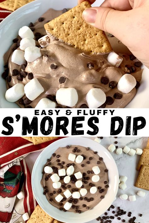 Cream Cheese Smores Dip, Fluffy Smores Dip, Smores Cheesecake Dip, Easy S’mores Dip, Smores Fluff Dip, S’mores Dip Cold, Easy Smores Dip, Oven S’mores Dip, Easy Dip Recipes Dessert