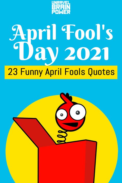 Here are funny April fool’s day quotes that help you enjoy humor. April Fool's Day Quotes Humor, April Fools Sayings, April Fools Quotes Humor, April Fools Quotes, Fools Quotes, April Fool Quotes, April Fools Joke, April Fool's Day, April Fool