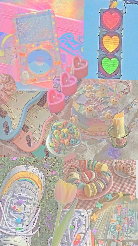 #astheticpics#pastel#preppy💕 Kidcore Pastel Aesthetic, Preppy Core Aesthetic, Pastel Kidcore Wallpaper, Pastel Core Aesthetic, Pastel Kidcore Aesthetic, Preppy Core, Candy Core, Pastel Core, Pastel Rainbow Aesthetic