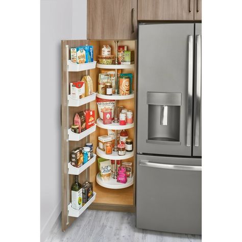 Pantry Pullout, Corner Cabinet Organization, Tall Pantry Cabinet, 3 Baskets, Pantry Cabinets, Lazy Susans, Rev A Shelf, Hardware Resources, Shelf Wood