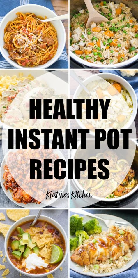 Instant Pot Low Cholesterol Recipes, Instant Pot Low Calorie Recipes, Healthy Instant Pot Recipes Clean Eating, Low Calorie Instant Pot Recipes, Instant Pot Ideas, Recipes For Families, Soup Vegetarian, Healthy Instant Pot, Quick And Easy Meals