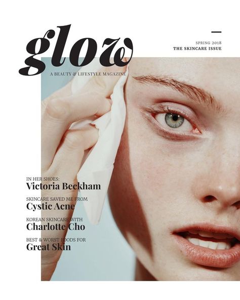 Skincare Magazine, Insta Layout, Cystic Acne, Bad Food, Skincare Video, Beauty Skin Care Routine, Magazine Layout, Lifestyle Magazine, All Things Beauty