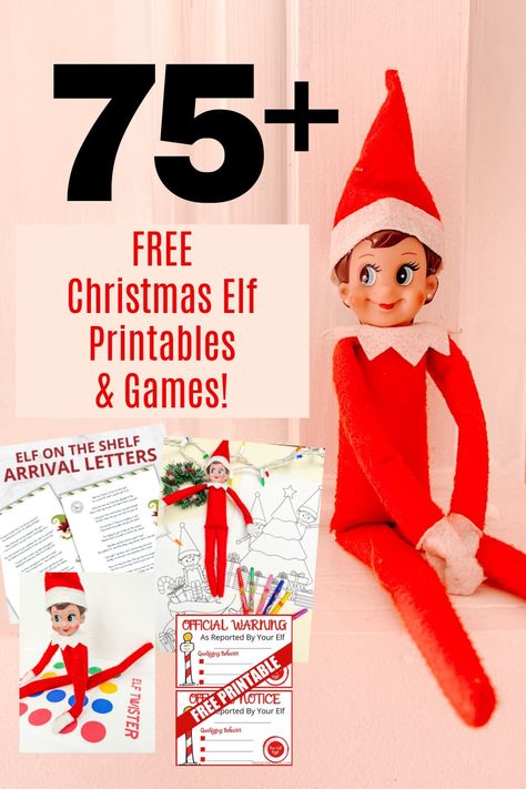 Elf On The Shelf Clothes Sewing Patterns Free, Elf On The Shelf Set Up Ideas, Elf Tricks Ideas, Elf On The Shelf Signs, Elf Back Ideas, Elf On The Shelf Ideas Toddler, Interactive Elf On The Shelf Ideas, Elf On The Shelf Free Printables, Elf On The Shelf Toddler Ideas