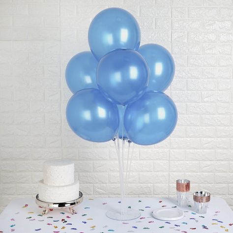 25 Pack | 12" | Blue Pearl Balloon | Water Air Helium Party Latex Balloons Pearl Balloons, Balloons Wedding, Event Decorations, Graduation Party Supplies, Water Balloons, Balloon Columns, Wedding Balloons, Balloon Decorations Party, Helium Balloons