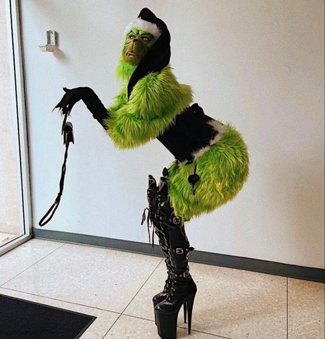 Grinch, On A Budget, A Woman, Home Diy, Halloween, Boots, Green, On Instagram, Clothes