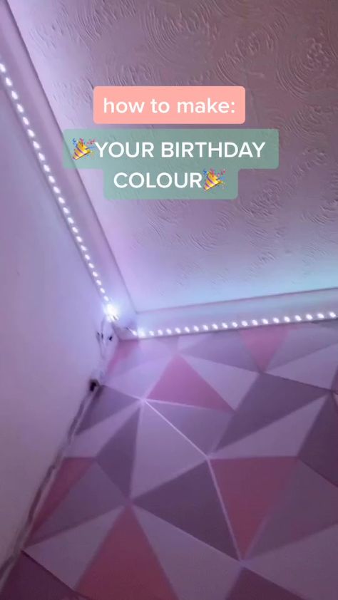 Birthday Led Light Color, Custom Led Colors, Led Custom Colors, Ikea Bedroom Lighting, Bedroom Light Green Walls, Led Light Combination, How To Make Colors On Led Lights, Cute Led Light Colors, Led Lights Bedroom Color Ideas