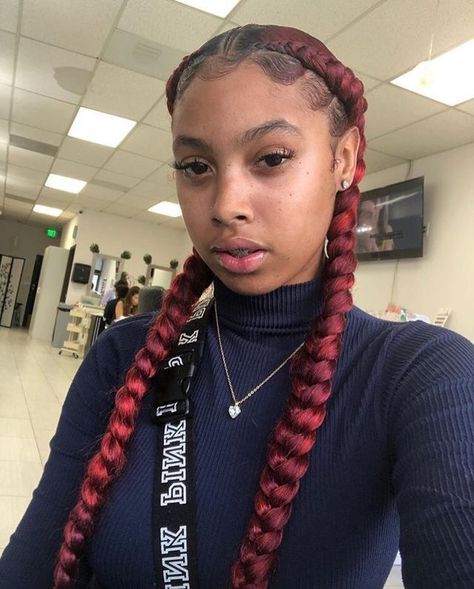 Cute Weave Braid Hairstyles - Inspired Beauty Two Feed In Braids, Two Braids Hairstyle Black Women, 2 Feed In Braids, Feed Ins, Weave Hairstyles Braided, Two Braid Hairstyles, Feed In Braids Hairstyles, Quick Braided Hairstyles, Two Braids