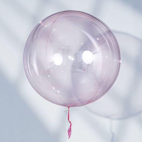 PRICES MAY VARY. High transparency: Each package include 15pieces pink Pre stretched clear balloons , these clear bobo balloons allow your decorations to shine through, creating a beautiful and immersive atmosphere. These clear plastic balloons are generous in size, making them great for decorating large spaces or creating stunning centerpieces. How to Use: These large clear bubble balloons are pre stretched by machine in factory , you can inflate them with electric or hand balloon pump directly Pink Bubble Machine, Clear Bubble Balloons, Light Purple Balloons, Bubble Party Decor, Vinyl Balloons, Balloon Centerpieces Diy, Bubble Birthday Party, Bubble Packaging, Bobo Balloons