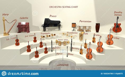 Heart Iphone Wallpaper, Trumpets, Oboe, Symphony Orchestra, Teaching Music, Seating Chart, Seating Charts, Music Education, Musical Instrument