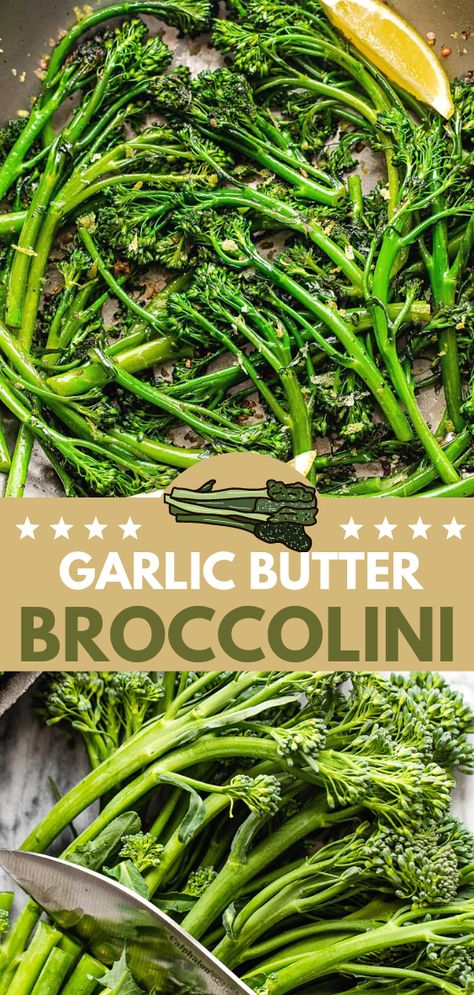 Broccolini Mushroom Recipe, Broccolini And Shrimp Recipe, Lemon Garlic Brocollini, Broccolini And Mushroom Recipe, Broccolitini Recipes, Best Way To Cook Brocollini, Cooking Broccolini On Stove, Best Broccolini, How To Make Brocollini