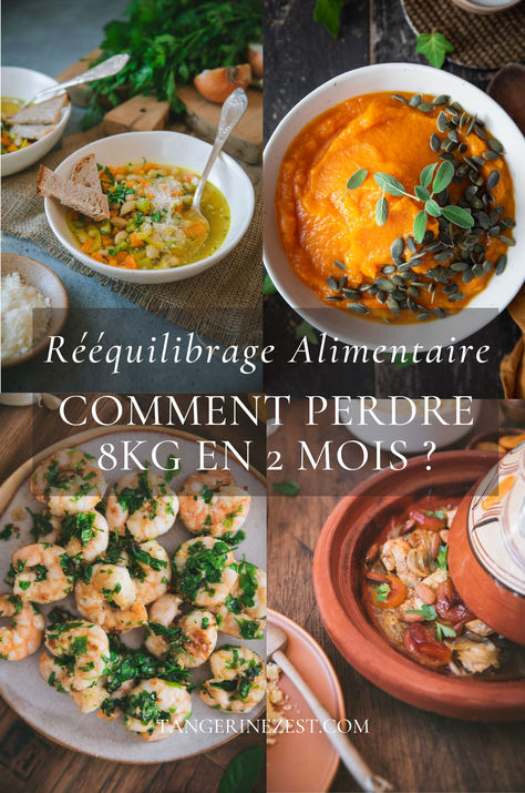 Rééquilibrage alimentaire – Comment perdre 8 kg en 2 mois ? Hypocaloric Diet, Plat Healthy, Menu Healthy, Plats Healthy, Balanced Diet Plan, Light Food, Healthy Mood, Balanced Meals, Healthy Eating Tips