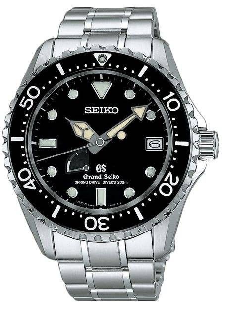 Grand Seiko Watch Spring Drive Divers #bezel-unidirectional #bracelet-strap-steel #brand-grand-seiko #case-depth-14mm #case-material-steel #case-width-44-2-mm #clasp-type-hidden-folding-clasp #date-yes #delivery-timescale-call-us #dial-colour-black #gender-mens #http-youtu-be-luyztmnzgfa #luxury #movement-spring-drive #official-stockist-for-grand-seiko-watches #packaging-grand-seiko-watch-packaging #retrograde-yes #subcat-spring-drive #supplier-model-no-sbga029j #warranty-grand-seiko-official-2- Seiko Spring Drive, Victorinox Watches, Spring Drive, Grand Seiko, Seiko Watch, Divers Watch, Elapsed Time, Luxury Watch Brands, Mens Fashion Watches