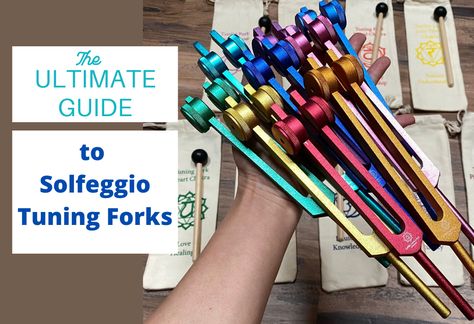 The Ultimate Guide to Solfeggio Tuning Forks Tuning Fork Frequency Chart, Frequency Chart, Tuning Forks, Solfeggio Frequencies, Sound Frequencies, Tuning Fork, Dna Repair, Sound Therapy, Removing Negative Energy