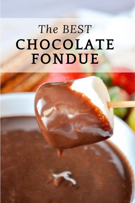 2 minutes · Vegetarian Gluten free · Serves 3 · This decadent fondue is made with ghirardelli chocolate and is truly the best! Year after year it is a crwod pleaser and our top recipe! #bestfood #bestdessert #fondue #chocolate #valentinesday… More Velata Fondue Recipes, Melting Pot Chocolate Fondue Recipe, How To Make Chocolate Fondue, Chocolate Fondue Recipe For Fondue Pot, Vegan Chocolate Fondue, Best Chocolate Fondue Recipe, Choc Fondue Recipe, Milk Chocolate Fondue Recipe, Fondue Chocolate Ideas