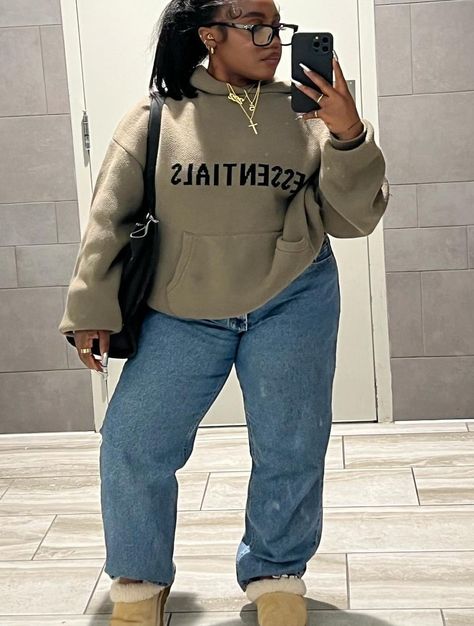 Sporty Fall Outfits, Chubby Girl Outfits, Fall Outfits Black Women, Movie Date Outfits, Outfits Gorditas, Campus Outfit, Winter Outfits For School, Fasion Outfits, Streetwear Fits