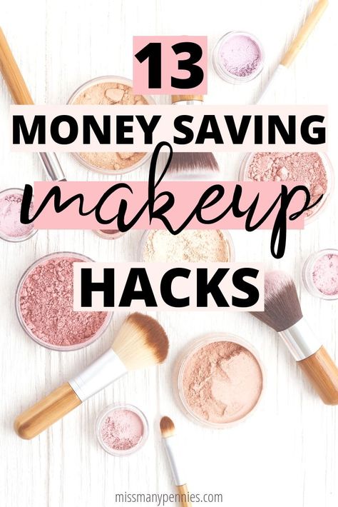 Don't let buying makeup blow your budget, try these super simple money saving tips and tricks to save on makeup. #moneysavingtips #makeup #frugal Drugstore Contouring, Foundation Drugstore, Foundation Makeup Tips, Revolution Beauty, Beauty On A Budget, Drugstore Makeup Tutorial, Makeup Tips Foundation, Drugstore Foundation, Best Drugstore Makeup