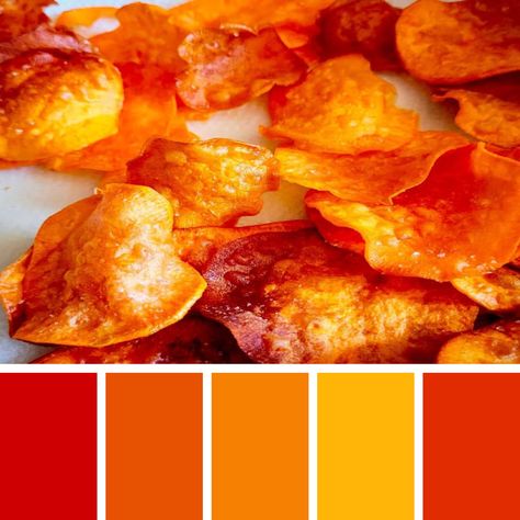 Color Thesaurus, Palette Challenge, Colour Pallets, Color Mood, Potato Snacks, Food Inspired, Color Palette Challenge, Color Pallete, Chocolate Snacks