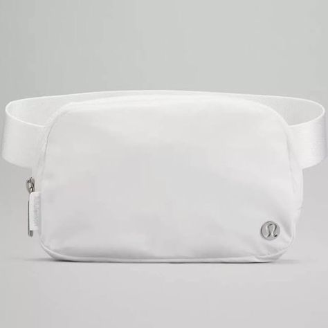 Lululemon White Wear Everywhere Belt Bag Lululemon White Belt Bag, White Wishlist, Lulu Belt Bag, Lululemon Stuff, Preppy Lululemon, Lululemon Belt Bag, Lululemon Bag, Lululemon Bags, Wishlist 2024