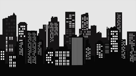 Building Graphic Design, Silhouette City, Building Graphic, Art Buildings, Urban Cityscape, Building Silhouette, Buildings Artwork, Skyline Artwork, Arsitektur Masjid