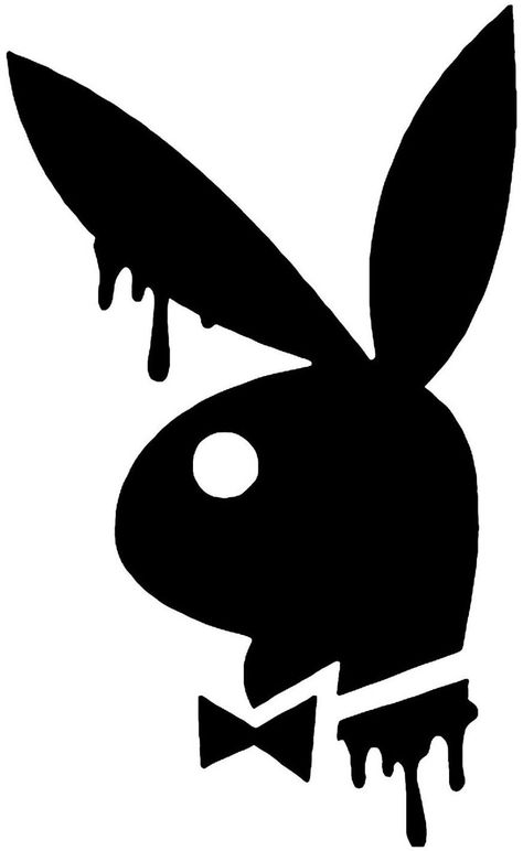 Playboy Bunny Drip Car Window Vinyl Decal Sticker Sticker Decal Ideas, Car Decal Aesthetic, Printable Vinyl Stickers Cricut, Things To Put Vinyl On, Skateboard Stickers Printable, Free Car Decal Svg Files For Cricut, Western Decals Vinyls, Car Window Decal Ideas, Car Vinyl Stickers