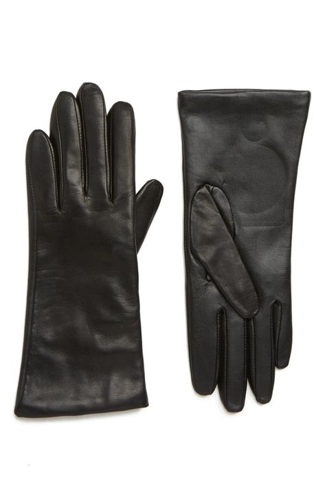 To Stay Warm: Nordstrom Cashmere Lined Leather Touchscreen Gloves Best Winter Gloves, Leather Gloves Women, Holiday Wishlist, Winter Capsule, Cashmere Gloves, Winter Capsule Wardrobe, Black Leather Gloves, Touch Screen Gloves, Black Gloves