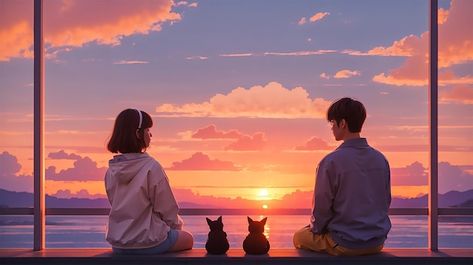 Two Couples Together, 16:9 Wallpaper Backgrounds, Flying Bird Drawing, Sr Logo, Views Video, Bird Drawing, Watch The Sunset, Video Creator, Flying Bird