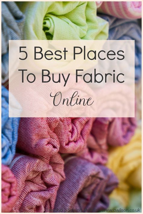 5 Best Places to Buy Fabric Online in the UK - Buy Fabric Online Cheap, Cheap Fabric Online, Fabric Websites, Fabric Basket Tutorial, Fabric Shops Online, Fabric Shops, Machines Fabric, Scrap Fabric Crafts, Buy Fabric Online