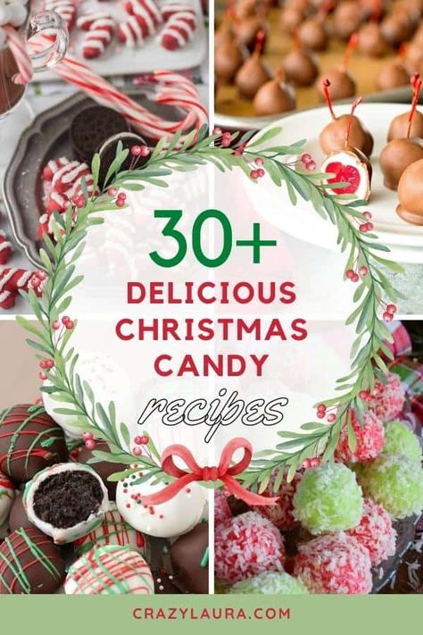 Best Christmas Candy, Mini Christmas Puddings, Rice Krispie Treats Christmas, Holiday Candy Recipes, Easy Christmas Candy Recipes, Christmas Candy Homemade, Dessert Christmas, Potato Candy, Christmas Candies