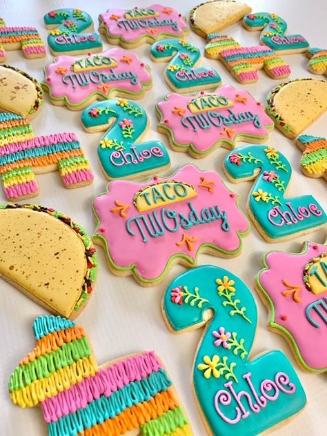 Taco Twosday Birthday, Taco Twosday, 2nd Birthday Party For Girl, Bar A Bonbon, Fiesta Birthday Party, Baby Birthday Themes, Second Birthday Ideas, Fiesta Theme Party, Fiesta Theme