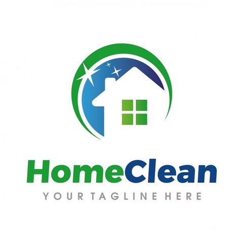 Cleaning Logo Business, Housekeeping Logo, Cleaning Service Logo, Cleaning Logo, Cleaning Business, Service Logo, Leaf Logo, Home Cleaning, Graphic Editing