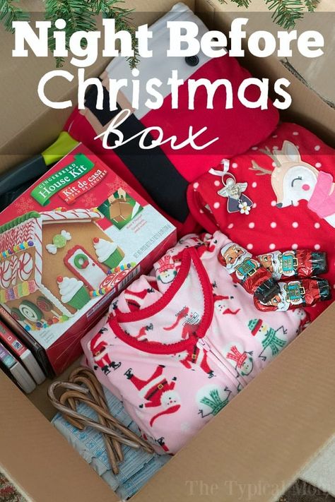 Night Before Christmas Box, Christmas Traditions Kids, Holidays Decorations, Christmas Movies List, Xmas Eve Boxes, Its Christmas Eve, Christmas Eve Traditions, Tummy Yummy, Christmas Creative